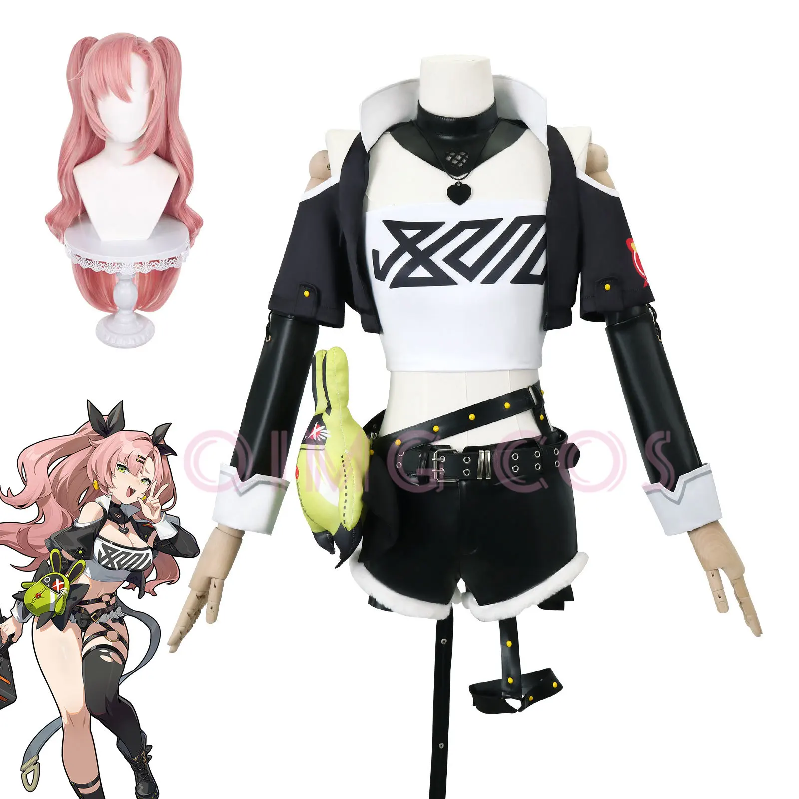 Anime Cosplay Wig - زي تنكري نيكول ديمارا زينلس زون