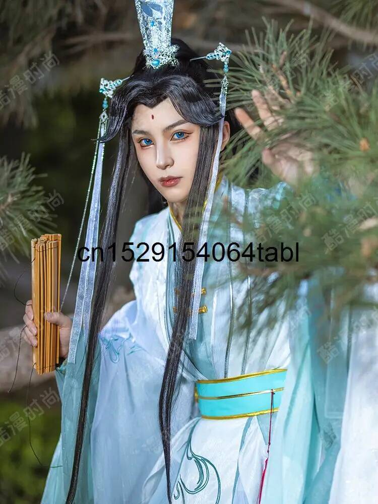 Anime Cosplay Wig - جديد Tian Guan Ci Fu Fengshi