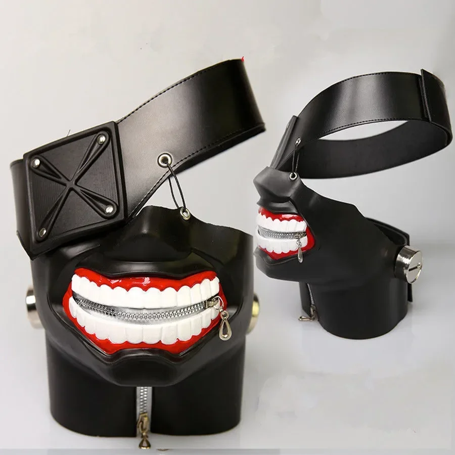 أزياء تنكرية لشخصية كانيكي كين - مراجعة Tokyo Ghoul Mask وسعره