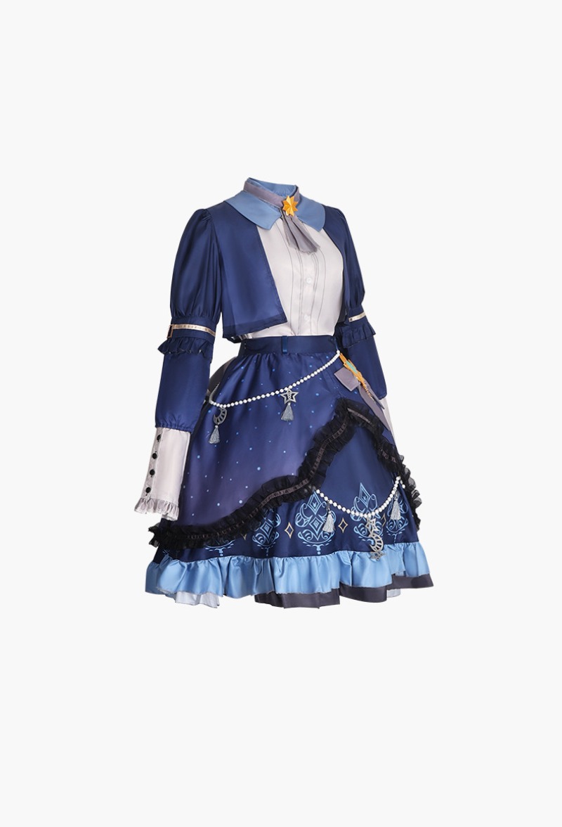 2025 PJSK نجوم فستان ملون ل Ak - مراجعة Women Anime Cosplay وسعره