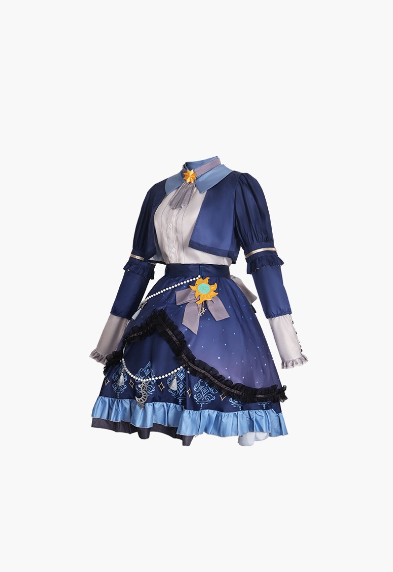 2025 PJSK نجوم فستان ملون ل Ak - مراجعة Women Anime Cosplay وسعره