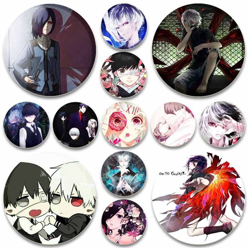 أنيمي طوكيو الغول دبابيس لحقيب - مراجعة Tokyo Ghoul Mask وسعره