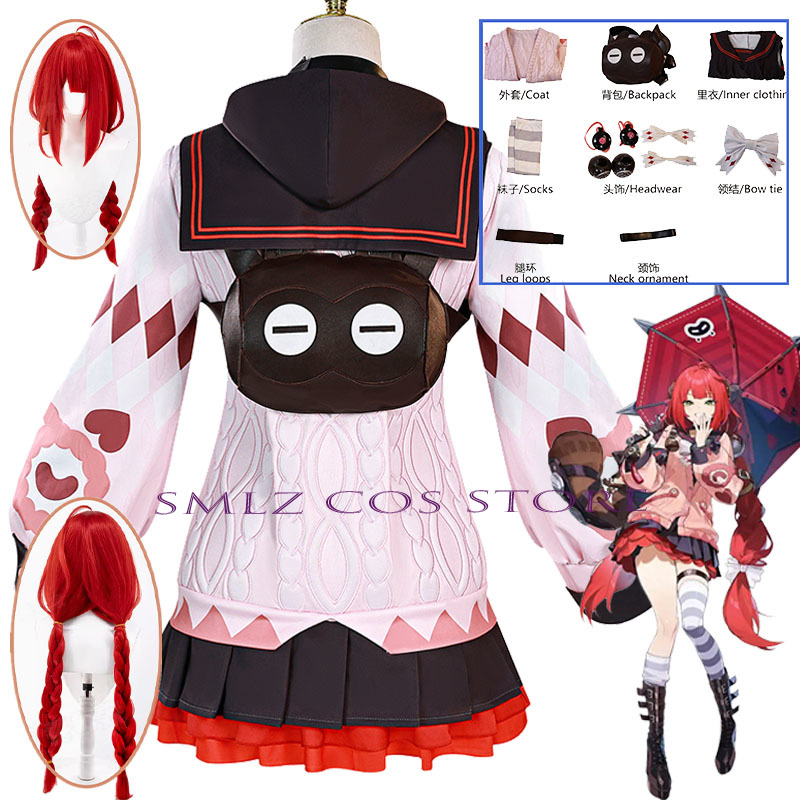 زي تنكري Smlz Ukinami Yuzuha م - مراجعة Anime Cosplay Wig وسعره