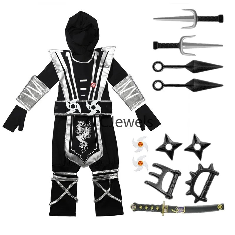 زي تنكري نينجا التنين الفضي، ز - مراجعة Anime Cosplay Ninja وسعره