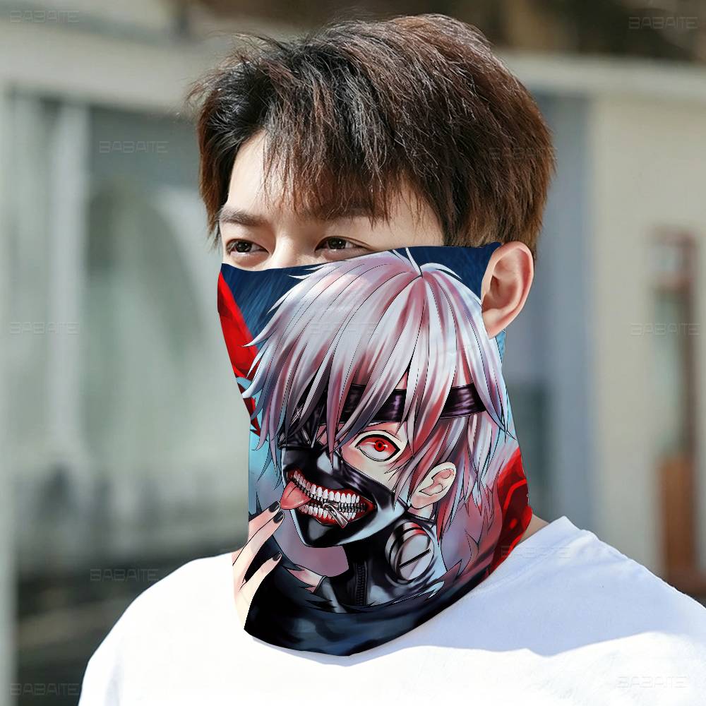 وشاح ياباني مستوحى من أنمي طوك - مراجعة Tokyo Ghoul Mask وسعره