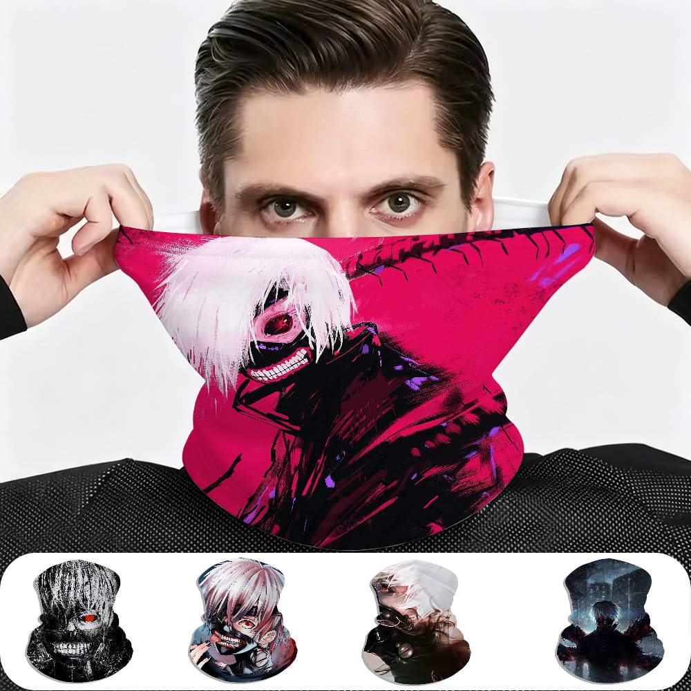 وشاح ياباني مستوحى من أنمي طوك - مراجعة Tokyo Ghoul Mask وسعره