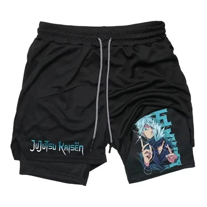 Jujutsu Kaisen شورت صيفي للرجا - مراجعة Quick Anime Cosplay وسعره